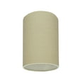 thumbnail image 2 of Aspen Creative 31119 Transitional Hardback Drum (Cylinder) Shaped Spider Construction Lamp Shade in Yellowish Brown, 8" wide (8" x 8" x 11"), 2 of 4