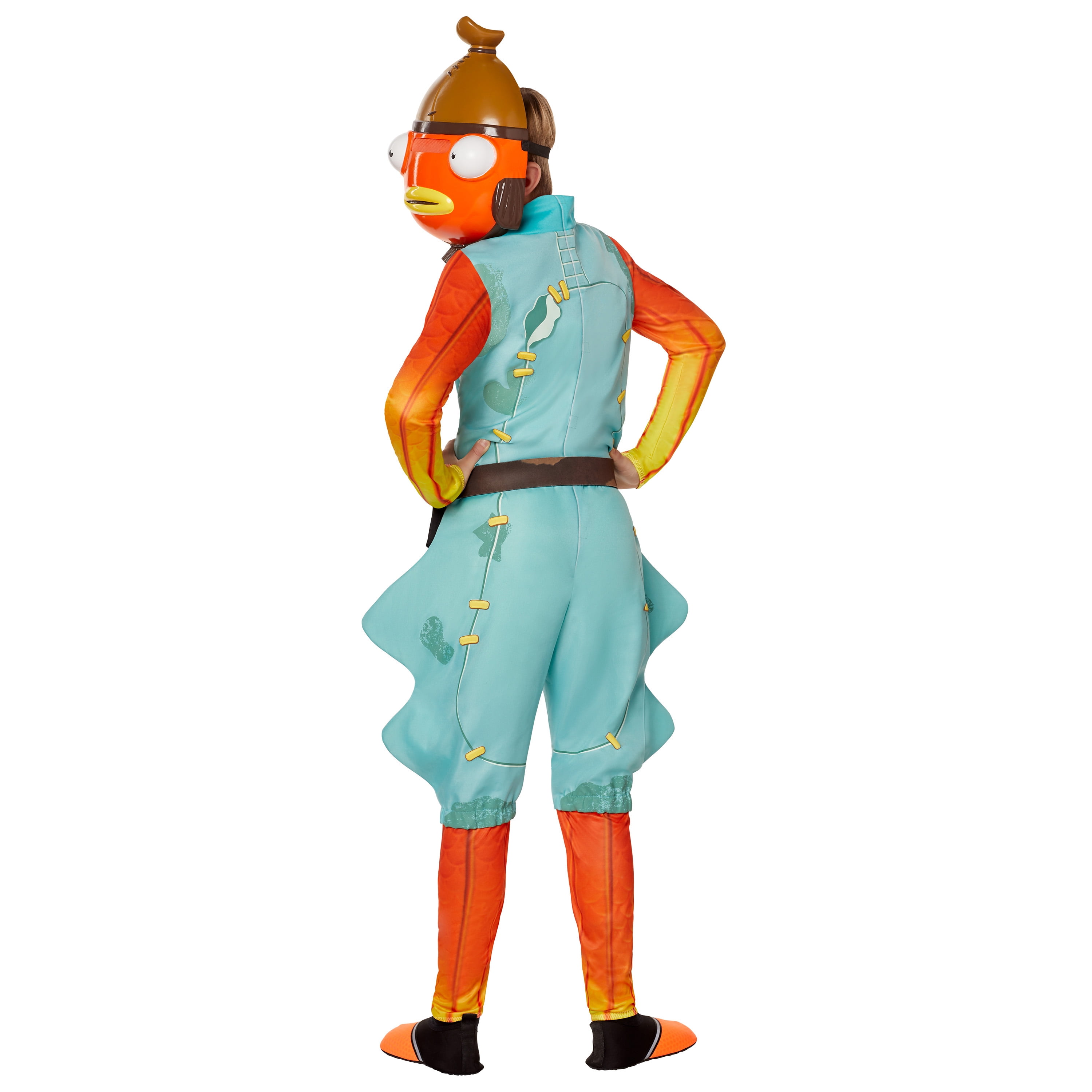 Fortnite Fishstick Halloween Costume for Children, 5-Piece, Boys' Size M (8), by InSpirit Designs