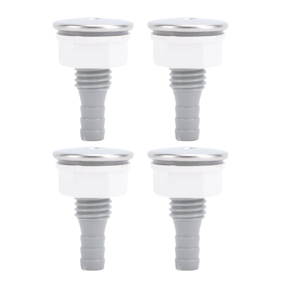 Bathtub Straight Bubble Jet, Bathtub Air Bubble Nozzle Jet PVC for Hot Tub Accessory