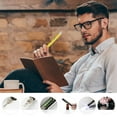 thumbnail image 6 of Multifunction Tool Pen 9-in-1 | Ballpoint Pen – Ruler – Flat/Phillips Screwdriver – Bottle Opener – Phone Stand – LED Flashlight – Durable Compact Metal | 1 Pack | Gift for Men, 6 of 7