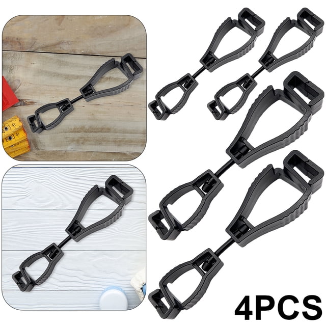 Colgador Clip para Guantes Herramienta Seguridad Con Abrazadera Multifuncional Color