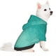 thumbnail image 2 of Fotbe Teal Turquoise1 Sudadera con Estampado para Perros Pequeños – Suéter con Capucha para Mascotas, Tela Suave de Forro Polar con Bolsillo-Small, 2 of 7
