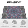 thumbnail image 5 of TEQUAN Dish Drying Mat for Kitchen Counter, Microfiber Super Absorbent Geometric Mandala Floral Tribal Style Prints Dish Drainer Mats, 18 x 24 inches, 5 of 7