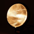 thumbnail image 4 of Faro De Motocicleta Universal Retro ANGGREK Carcasa Negra Lente Blanca Bombilla 35W 12V, 4 of 8
