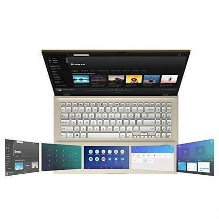 ASUS VivoBook S15 S532 Thin & Light Laptop, 15.6” FHD, Intel Core i5-10210U CPU, 8GB DDR4 RAM, 512GB PCIe SSD, Windows 10 Home, IR camera, S532FA-DH55-GN, Moss Green-Metal