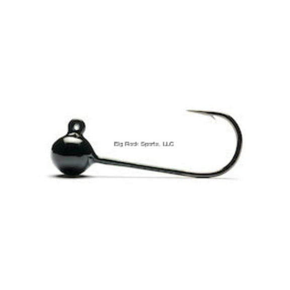 Mustad Addicted Jig Steelhead Head Black 1/16oz 2/0 Black