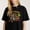 Black-5, variant on Colorful Lettering Graphic for English Teachers Cute Floral themed Casual Tee print T Shirt