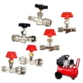 thumbnail image 4 of Gas Valve Male Thread Air Compressor Parts Joint Pipe Needle Pneumatic Accessory F, 4 of 9