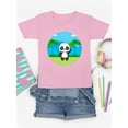 thumbnail image 3 of Panda In Nature T-Shirt Juniors -Image by Shutterstock,  x-Small, 3 of 4