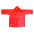 thumbnail image 1 of Chaqueta Impermeable Desechable DYNWAVEMX Poncho Con Capucha Rojo, 1 of 8