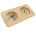 thumbnail image 1 of And Hygrometer 2 In 1 Indoor Humidity Temperature Measurement  Room Wooden  Hygrothermograph, 1 of 8