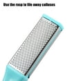 thumbnail image 3 of Unique Bargains 4 Pcs Stainless Steel Dual Sided Feet Care Tool Foot Rasp File Nordic Blue, 3 of 7