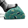thumbnail image 5 of Turtle Foot Rest, Underwater Wildlife Composition with Wavy Ocean and Colorful Animals with Shells, Non-Slip Backing Adjustable Ergonomic Memory Foam Leg Support for Office, Multicolor, by Ambesonne, 5 of 5