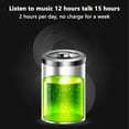 thumbnail image 2 of Bluetooth Headphones IPX7 Waterproof Wireless Sport Earbuds, Richer Bass HiFi Stereo In-Ear Earphones, 8 Hrs Playback, Running Headphones CVC6.0 Noise Cancelling Mic, 2 of 9