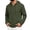 Army Green 27#, variant on Men's Quarter Zip Pullover Quilted Sweatshirt | Casual Hooded Jacket , Llightweight Cotton Zipper, Versatile Drawstring Hood,Fall Fashion Streetwear, Gym, Outdoor Jacket Dark Green XL