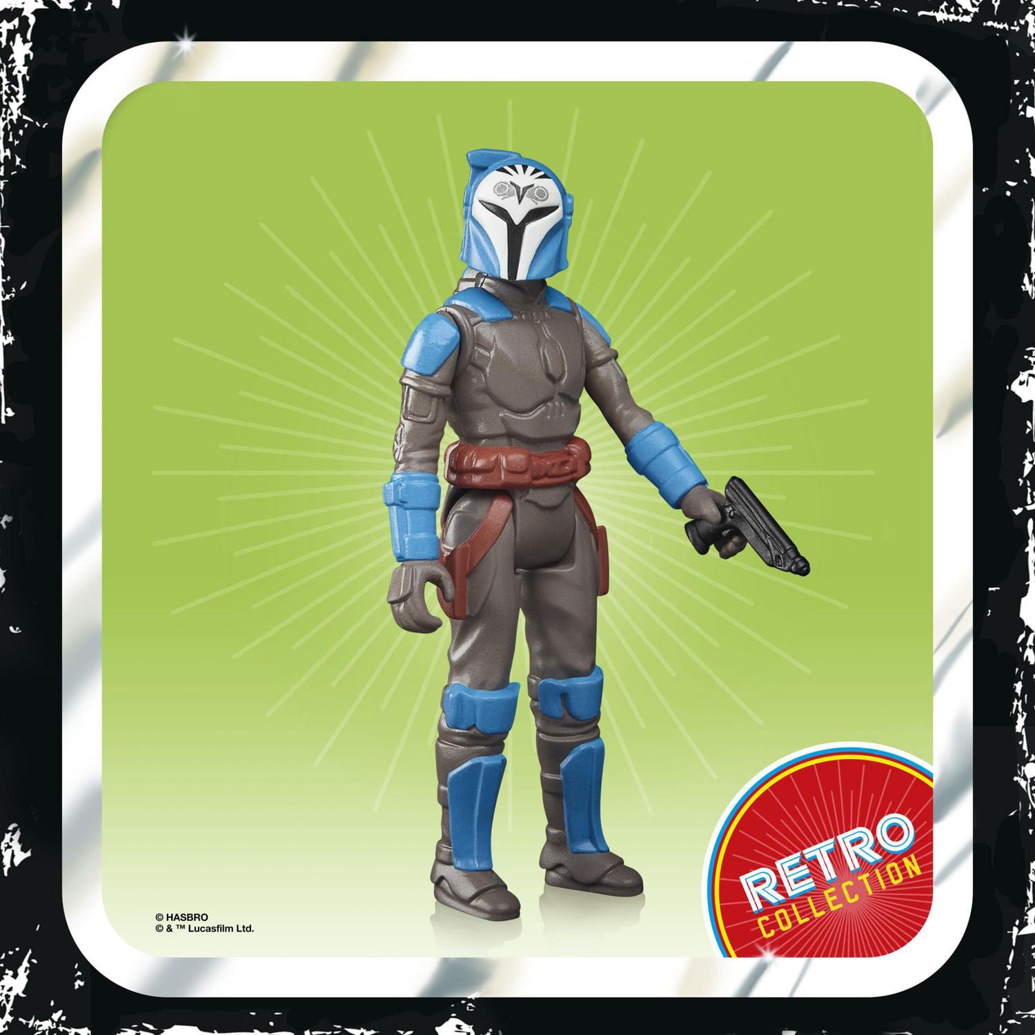 Star Wars Retro Collection Bo-Katan Kryze Toy 3.75-Inch-Scale Star Wars: The Mandalorian Collectible Action Figure, Toys for Kids 4 and Up