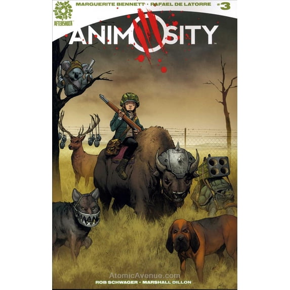 Animosity #3 VF ; AfterShock Comic Book