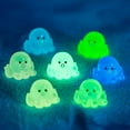 thumbnail image 3 of Opvise Glow-in-The-Dark Mini Octopus Statues, 32-Pack Resin Figurines for Fairy Gardens, Aquariums, DIY Crafts, Home & Outdoor Decor, 3 of 8