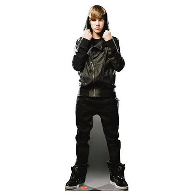 Justin Bieber Mon Stand-Up en Carton Grandeur Nature