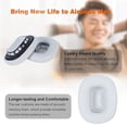 thumbnail image 3 of Ear Pad For AirpodsMax Headphones Earbuds Replacement, Ear Cushion Pads With Soft Breathable, Built In Magnets, Enhanced Bass, High Density  Protein Leather, 3 of 8