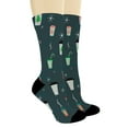 thumbnail image 2 of ThisWear Christmas Socks Cute Hot Chocolate or Coffee Socks Secret Santa Mug 12-Pairs Novelty Crew Socks, 2 of 5