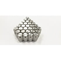 30-Pack 1/2" Solid 304 Stainless Steel Lug Nuts For Trailer Wheels 1/2-20 Thread