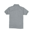 thumbnail image 2 of Hanes Boys School Uniform 4-18 EcoSmart Jersey Polo Shirt, 2 of 5