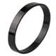 thumbnail image 4 of Brazalete de acero inoxidable liso y brillante de moda para hombres y mujeres, regalo. Negro, 4 of 9