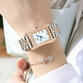 thumbnail image 4 of CHENXI Luxury Women Bracelet Watches Top Brand Stainless Steel Waterproof Ladies Quartz Watch Fashion RoseGold Female Wristwatch, 4 of 7