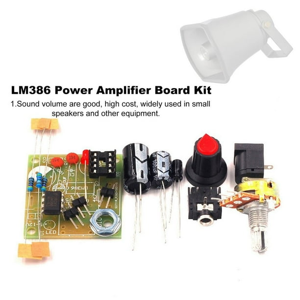 Alimentation avec amplificateur 15W+15W 12V avec potentiomètre