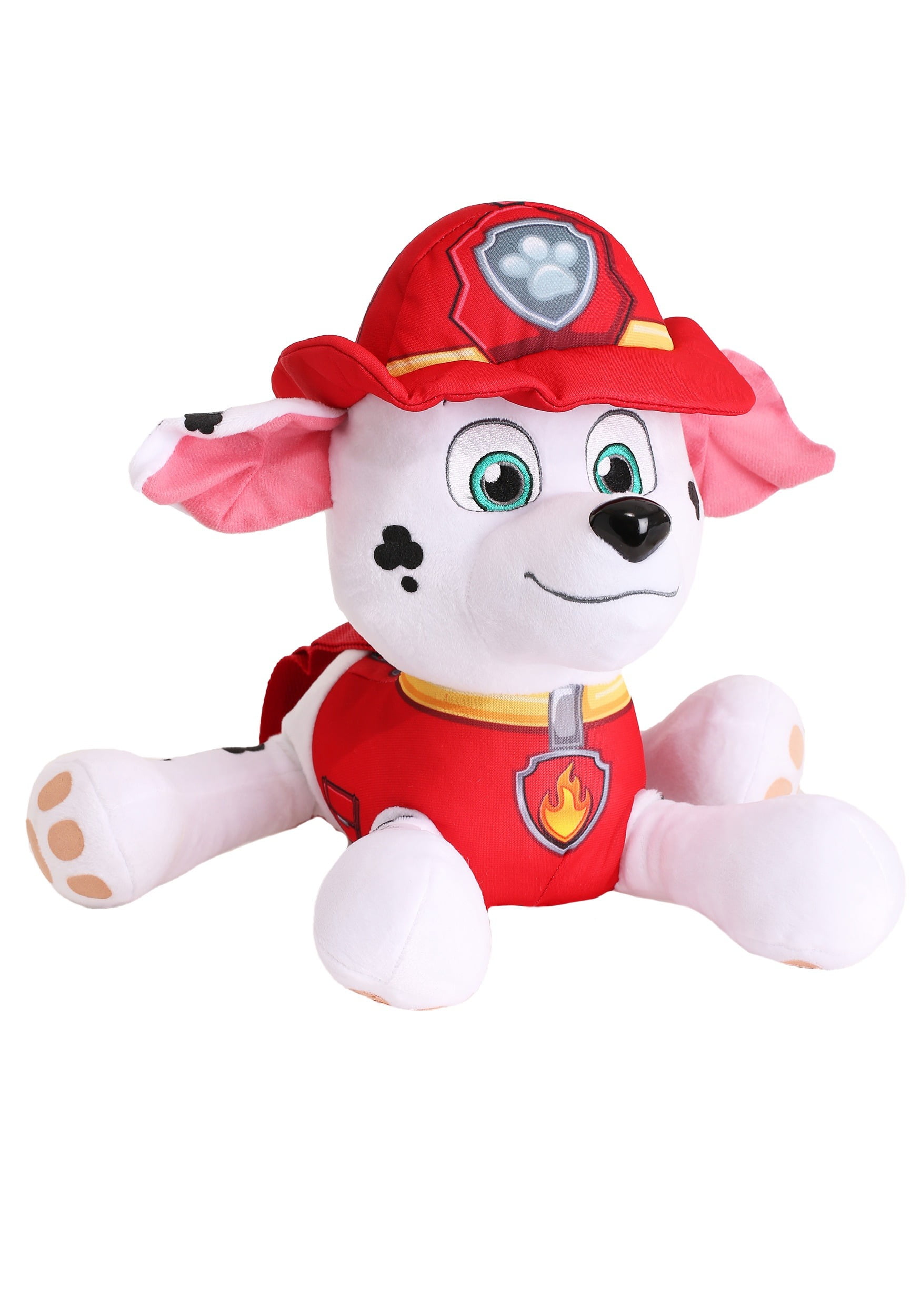 Kids Paw Patrol Marshall Plush Toy Backpack w/ Ears - Walmart.com - Walmart.com