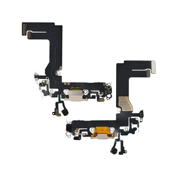 Replacement Charging Port Flex Cable Compatible For iPhone 13 Mini (Aftermarket Plus) (Pink)