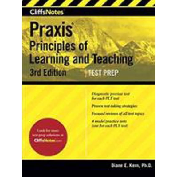Pre-Owned Cliffsnotes Praxis Principles of Learning and Teaching, Third Edition: (5621, 5622, 5623, 5624) (Paperback) 1328842304 9781328842305