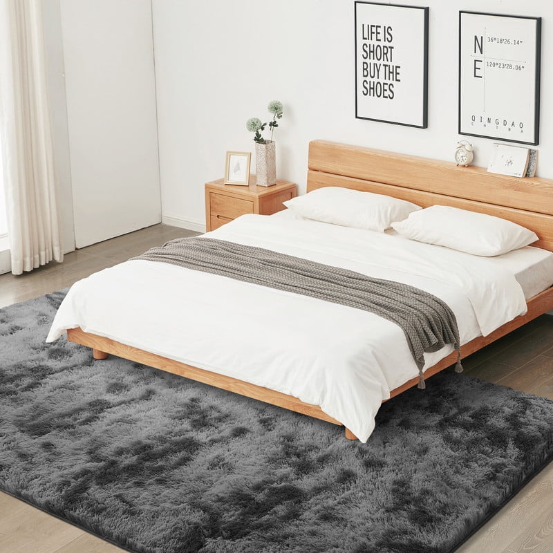CozyDesg 8ft x 10ft Area Rugs, Soft Fluffy Area Rugs Floor Mat Floor Rugs for Living Room Bedroom Ki(图4)