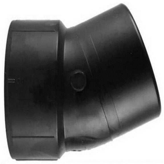 Manufacturer Varies 22-1/2 Degree Street Elbow, 3 in, ABS 1CNU1