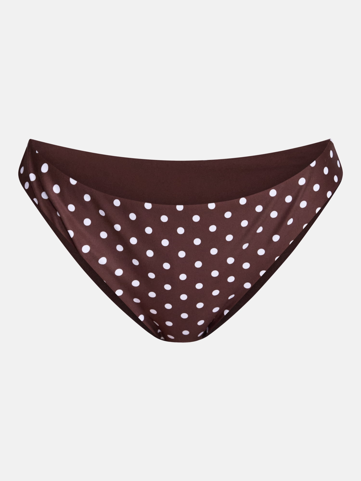 No Boundaries Reversible Polka Dot Hipster Bikini Bottoms, Women's XXS-XXL