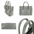 thumbnail image 2 of Pre-Owned Balenciaga Paper Handbag 357333 Leather Silver Shoulder Women's BALENCIAGA (Good), 2 of 11