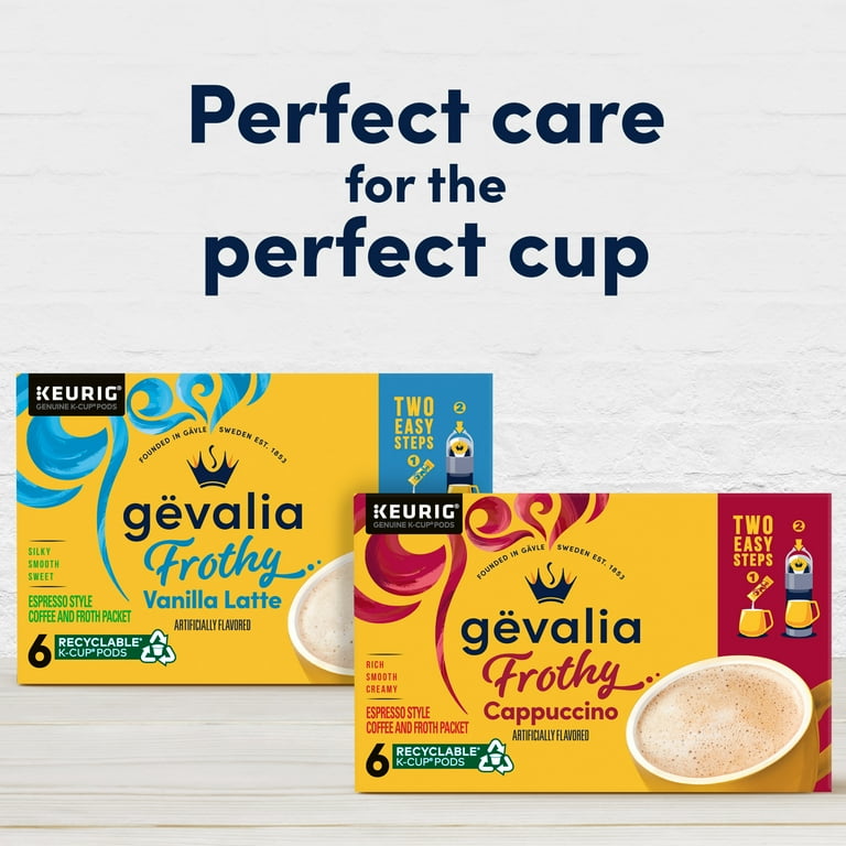 Gevalia Artificially Flavored Cappuccino Espresso Style K‐Cup