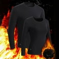 thumbnail image 4 of Uscallm under $5 Women's Heating Underwear, Women's Heated Long Sleeve Top, USB Electric Heating Blouse, Back Warmth Thermal Underwear, Winter Warm Fleece Lined Shirt, 4 of 9