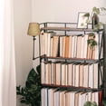 thumbnail image 5 of Kiven Dimmable Clip-on Desk Lamp, 1-Light Rattan Nightstand Lamp with Flexible Arm, Remote Control, Decorative Clamp Lamp for Office Home Bookshelf Bedside E26 Sokcet DZ0316, 5 of 7