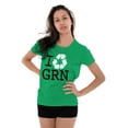 thumbnail image 3 of Recycle GRN Earth Day Save the Planet Womens Slim Fit Graphic Tee Brisco Brands S, 3 of 5