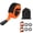 Orange, variant on KFFKFF Heavy Duty Tow Strap Recovery Kit 3 in x 20 ft (MBS-36,000 lbs) with Reinforced Loops, Protective Sleeves, Storage Bag, and 3/4" D-Ring Shackles for Trucks, Jeeps, SUVs, and ATVs