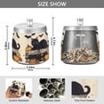 thumbnail image 2 of Yayeee Ashtray with Lid for Cigarette Smokeless Stainless Steel Home Ash Holder, Halloween Cat, 2 of 7