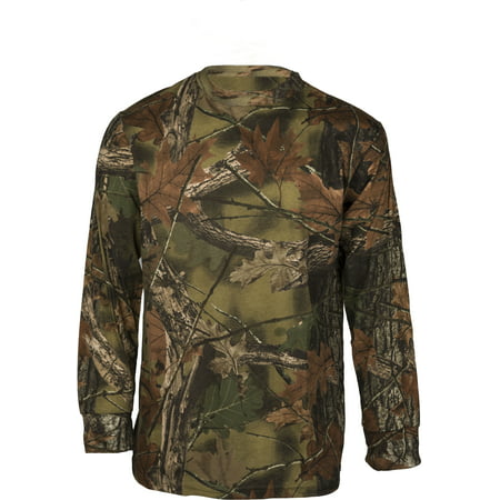 Trail Crest Men's Long Sleeve Camo T-Shirt, Large (The Best Camo Clothing)