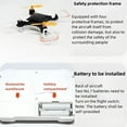 thumbnail image 6 of All-Ages Mini Drone with Easy Stunt Flights & 360° Tricks - Perfect Beginner-Friendly Flyer, Mini Drone for Kids with LED & Altitude Hold & Propeller Protection, 360°flips, For Indoor Outdoor (Black), 6 of 8