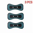 thumbnail image 1 of 1-50Pcs Gel Pads For Neck Massager EMS Muscle Massager Pulse Patches Back Stimulation Sticker Cervical Back Massage Massage Pain Relief ToolsSurprise Gift 5242:3 PCS Great Gift, 1 of 5