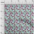 thumbnail image 1 of oneOone Cotton Cambric Fabric Leaves & Floral Block Printed Craft Fabric BTY 56 Inch Wide, 1 of 4