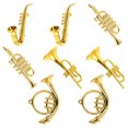thumbnail image 4 of FUEENIRVA Vintage Design Mini Instrument Model Golden 1 Set, 4 of 7