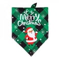thumbnail image 1 of Noël Chien Bandanas Animaux Réglables Santa Bandanas pour Animaux de Compagnie Chat Chien Chiot Foulard Foulard Serviette de Salive pour Animaux de Compagnie, 1 of 5