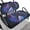 Galaxy Horse in Forest, variant on Pzuqiu 2 Pack Golf Cart Seat Covers Easy to Install Breathable, Compatible with Golf Carts Outdoor Golf Cart Accessories(Tropical Bloom)